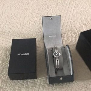 Movado diamond base watch